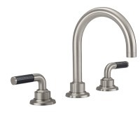 Tall Curving Tubular Spout, Carbon Fiber Lever Handles