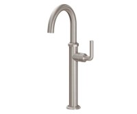 Curving Spout, Side Lever Control, Smooth