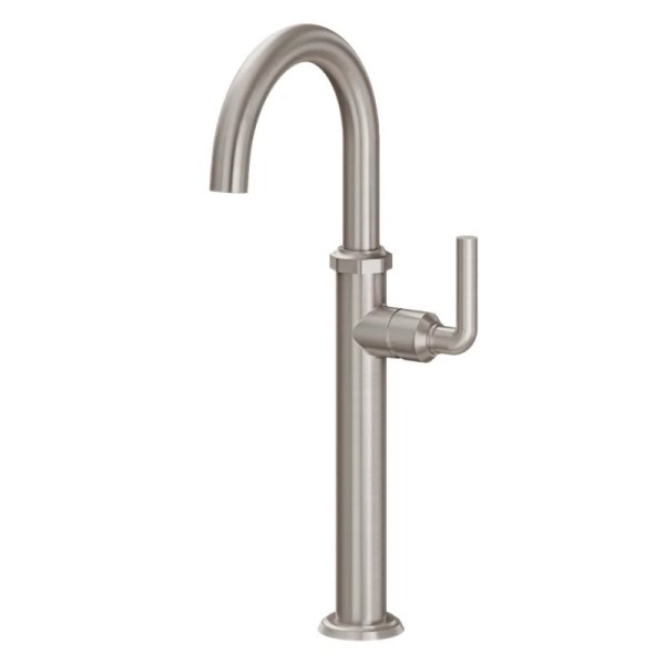 Curving Spout, Side Lever Control, Smooth