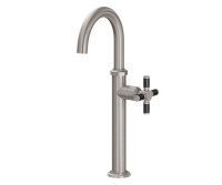 Curving Spout, Side Lever Control, Smooth