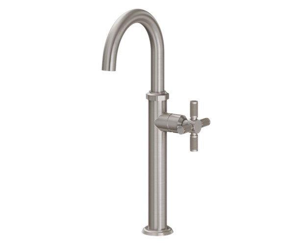 Tall, Curving Spout, Side Lever Control, Smooth