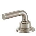 Lever Handle with hash mark-textured knurling