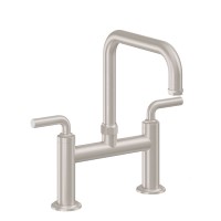 Bridge Faucet, Squared Spout