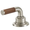 Lever Handle with Teak
