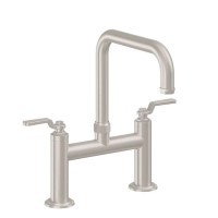 Bridge Faucet, Squared Spout