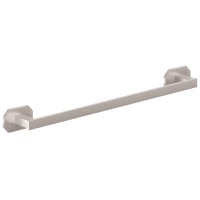 Towel Bar with Octagonal Bases