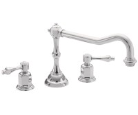 3 Piece Roman Tub Filler with Traditional Styling