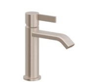 Libretto Single Hole Sink Faucet, Front Lever Control