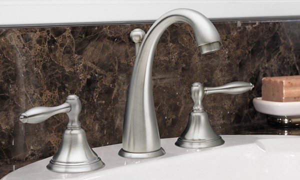 Mendocino Widespread Faucet in Satin Nickel