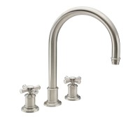 Cross Handle Deck Mount Tub Filler