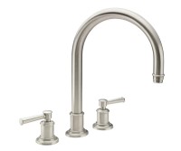 Deck Mount Tub Filler, Lever Handles