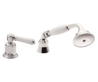 Traditional Handshower and Lever Diverter