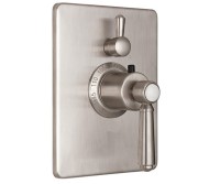 Rectangle Plate, 1 Control, Lever Handle