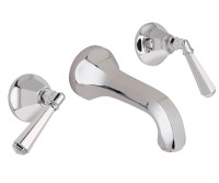 Wall Mount Faucet, Lever Handles