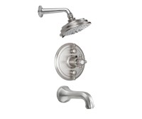 Multi-Function Shower Head, Shower Arm, Tub Spout - 2 Lever Control