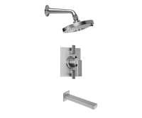 Multi-Function Shower Head, Shower Arm, Tub Spout - 2 Lever Control