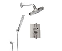 Multi-Function Shower Head, Shower Arm, Hand Shower on a Hook - 2 Lever Control