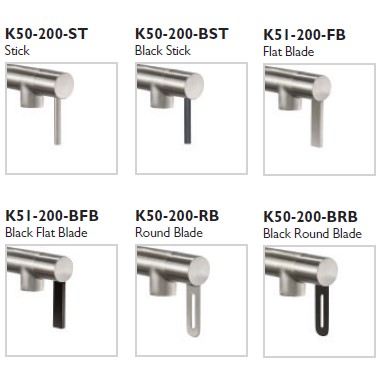 6 Handle Options