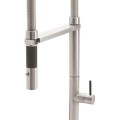 Spring Pull-out Faucet, Button Spray, Poetto Short Stick Handle