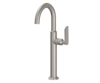 Tall, Curving Spout, Side Lever Control, Rincon Bay Lever Handle