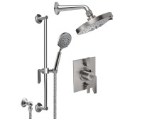 Multi-Function Shower Head, Shower Arm, Hand Shower on a Slide Bar