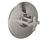 Round Trim Plate, Cross Handle