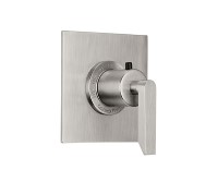 Square Trim Plate, Lever Handle