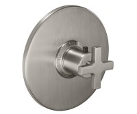 Round Trim Plate, Cross Handle