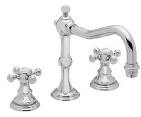 Widespread Sink Faucet with Cross Handle