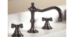 Old World Style Faucet with Cross Handles