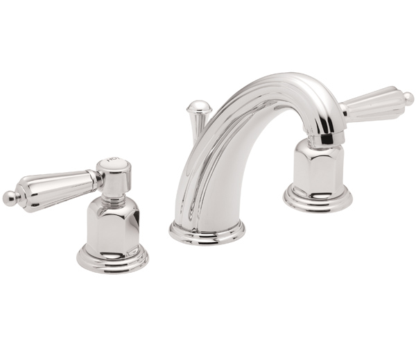 Widespread Sink Faucet with Decorative Handles