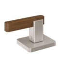 Square Style, Teak Lever Handle