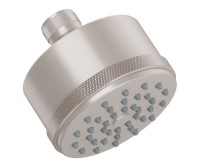 Round Shower Head with Knurl Trim