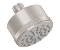 Round Shower Head with Coined Trim