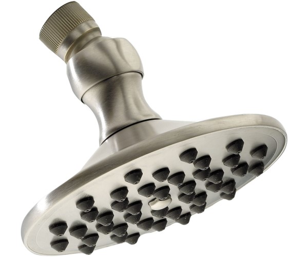 Round, 43 Jet Showerhead with Rubber Jets