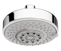 Round Shower Head with Rubber Face