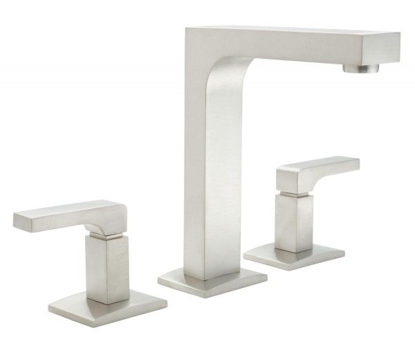 Widespread Faucet with Square Design