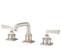 Square Base, Squared Low Spout, Lever Handles