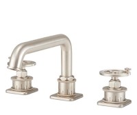 Short Squared Spout, Wheel Handles