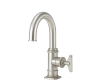 Single Hole Faucet with Curving Spout, Blade Side Handle