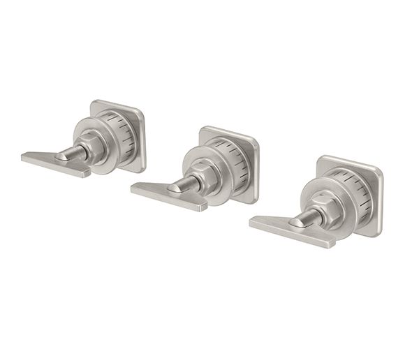 Hot, cold & diverter, 3 blade handles