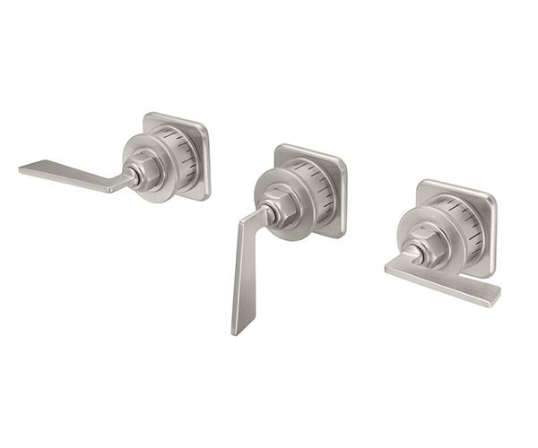 Hot, cold & diverter, 3 lever handles