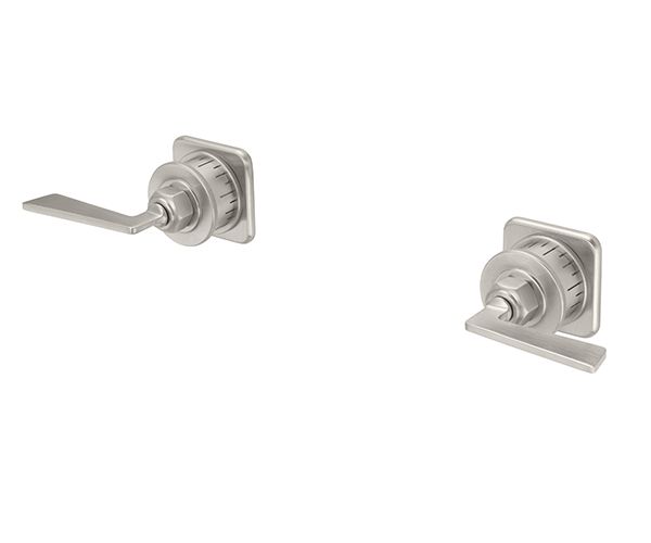 Hot & cold, 2 lever handles