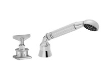 Handshower with blade diverter handle