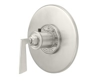 Round Trim Plate, Lever Handle