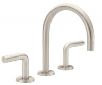 Widespread Faucet with Round Lever Handles