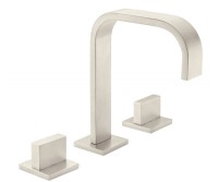 Widespread Faucet with Square Paddel Handles