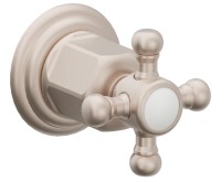 Metal Cross Handle, White Index Button