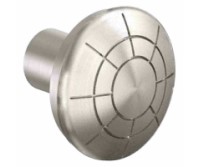 Round Cabinet Knob with Trousdale Linear Design