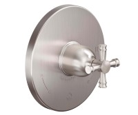 Pressure Balance Control, Cross Handle with Plain Top